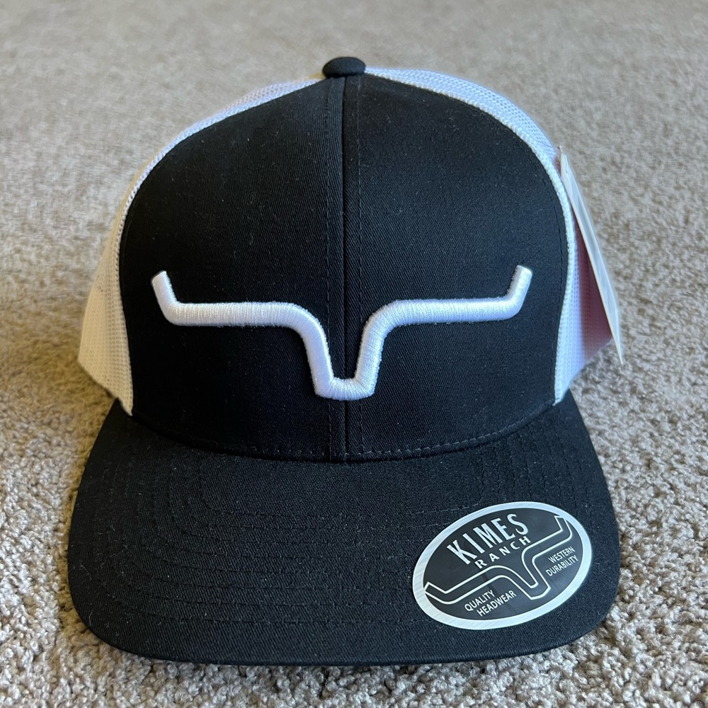 Kimes Ranch Hat Black and White